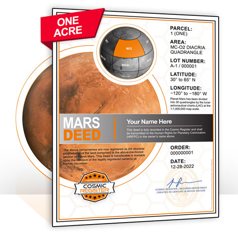 Planet Mars Documents